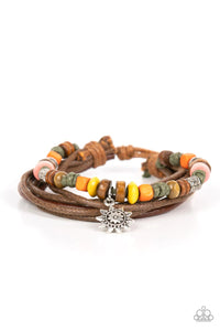 Paparazzi Jewelry Exclusive Bracelet Wild SOL - Multi