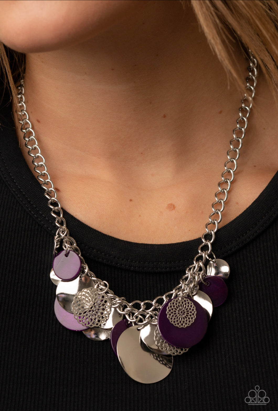 Paparazzi Jewelry Necklace Oceanic Opera - Multi