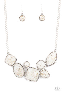 Paparazzi Jewelry Necklace So Jelly - White