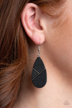 Load image into Gallery viewer, Paparazzi Jewelry Earrings Sequoia Forest - Black