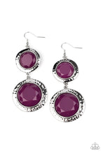 Load image into Gallery viewer, Paparazzi Jewelry Earrings Thrift Shop Stop - Purple
