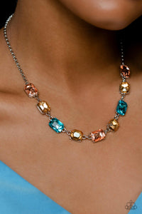 Paparazzi Jewelry Necklace Emerald Envy