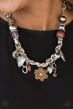 Load image into Gallery viewer, Paparazzi Jewelry Necklace Charmed, I Am Sure - Brown