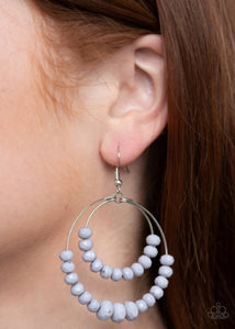 Paparazzi Jewelry Earrings Paradise Party - Silver