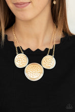 Load image into Gallery viewer, Paparazzi Jewelry Necklace Gladiator Glam - Gold