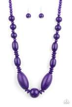Load image into Gallery viewer, Paparazzi Jewelry Wooden Summer Breezin Purple