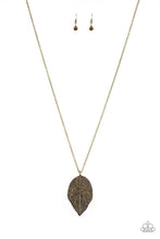 Load image into Gallery viewer, Paparazzi Jewelry Necklace Natural Re-LEAF - Brass