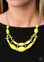Load image into Gallery viewer, Paparazzi Jewelry Necklace Law of the Jungle - Yellow