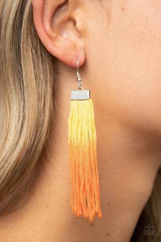 Paparazzi Jewelry Earrings Dual Immersion - Yellow