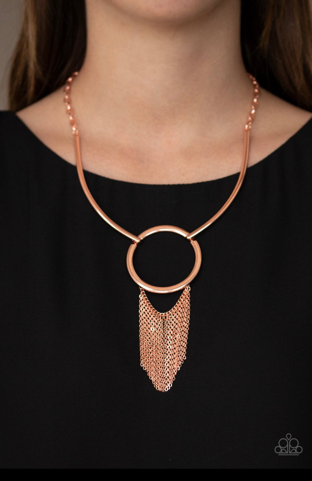 Paparazzi Jewelry Necklace Pharaoh Paradise - Copper