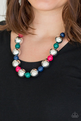Paparazzi Jewelry Necklace Top Pop - Multi