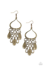 Load image into Gallery viewer, Paparazzi Jewelry Earrings Lure Away - Brass