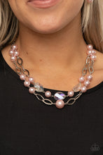 Load image into Gallery viewer, Paparazzi Jewelry Necklace Fluent In Affluence - Pink
