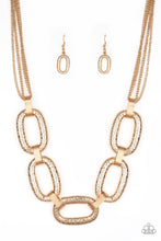Load image into Gallery viewer, Paparazzi Jewelry Necklace Take Charge - Gold