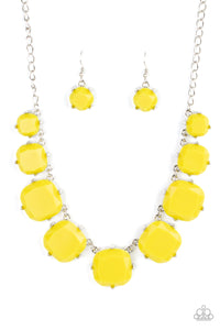 Paparazzi Jewelry Necklace Prismatic Prima Donna - Yellow