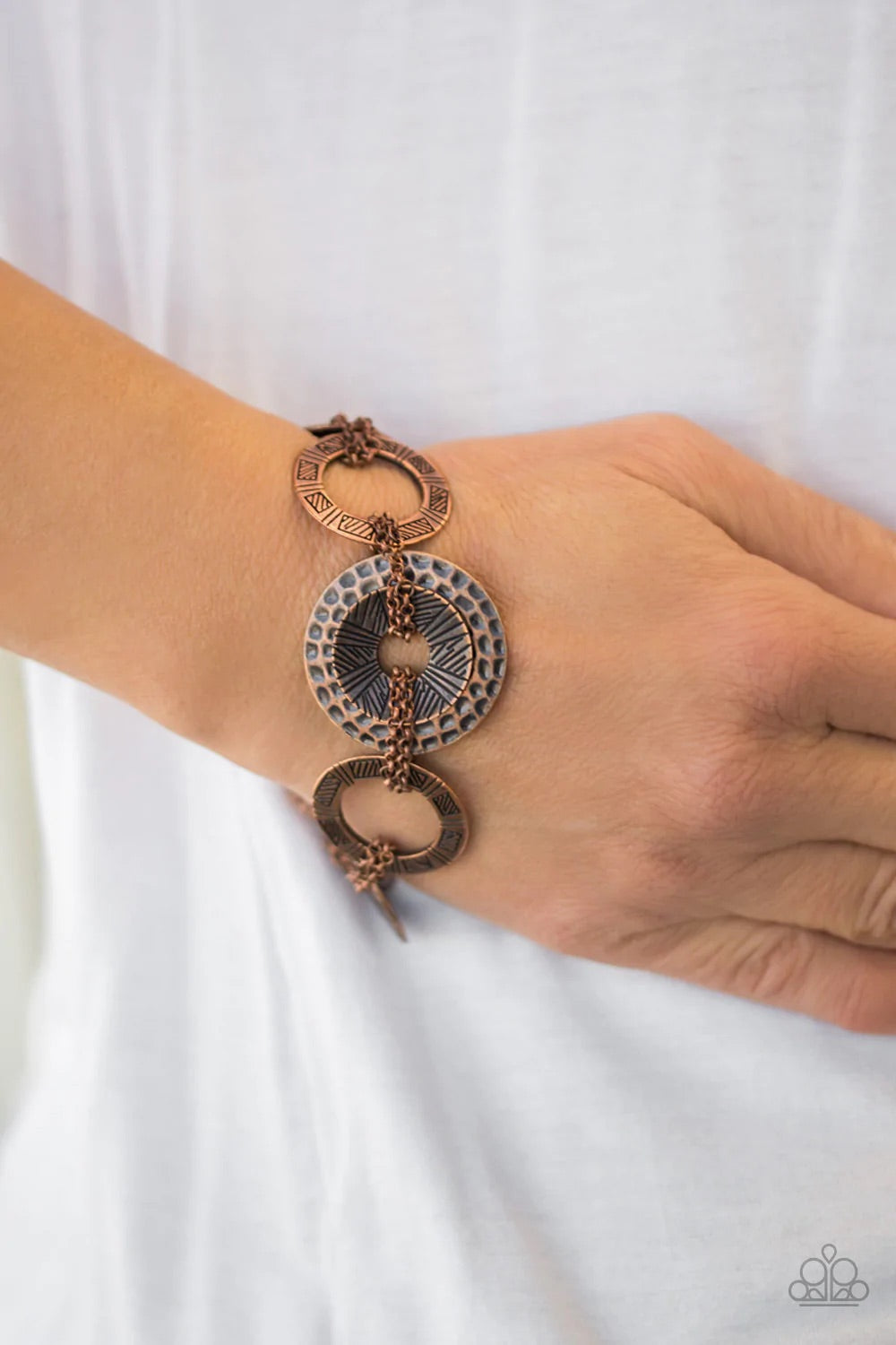 Paparazzi Jewelry Bracelet Way Wild - Copper