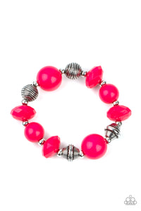 Paparazzi Jewelry Bracelet Day Trip Discovery - Pink