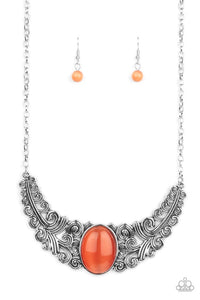 Paparazzi Jewelry Necklace Celestial Eden - Orange