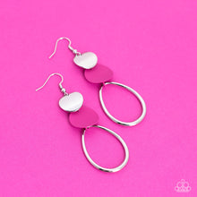 Load image into Gallery viewer, Paparazzi Jewelry Earrings Retro Reception - Pink