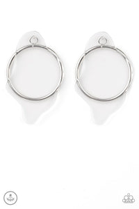 Paparazzi Jewelry Earrings Clear The Way! - White