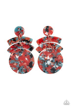 Load image into Gallery viewer, Paparazzi Jewelry Earrings In The HAUTE Seat - Orange