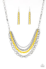 Load image into Gallery viewer, Paparazzi Jewelry Necklace Color Bomb - Yellow