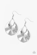 Load image into Gallery viewer, Paparazzi Jewelry Earrings Ruffled Refinery - Silver