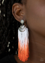 Load image into Gallery viewer, Paparazzi Jewelry Earrings DIP It Up - Orange