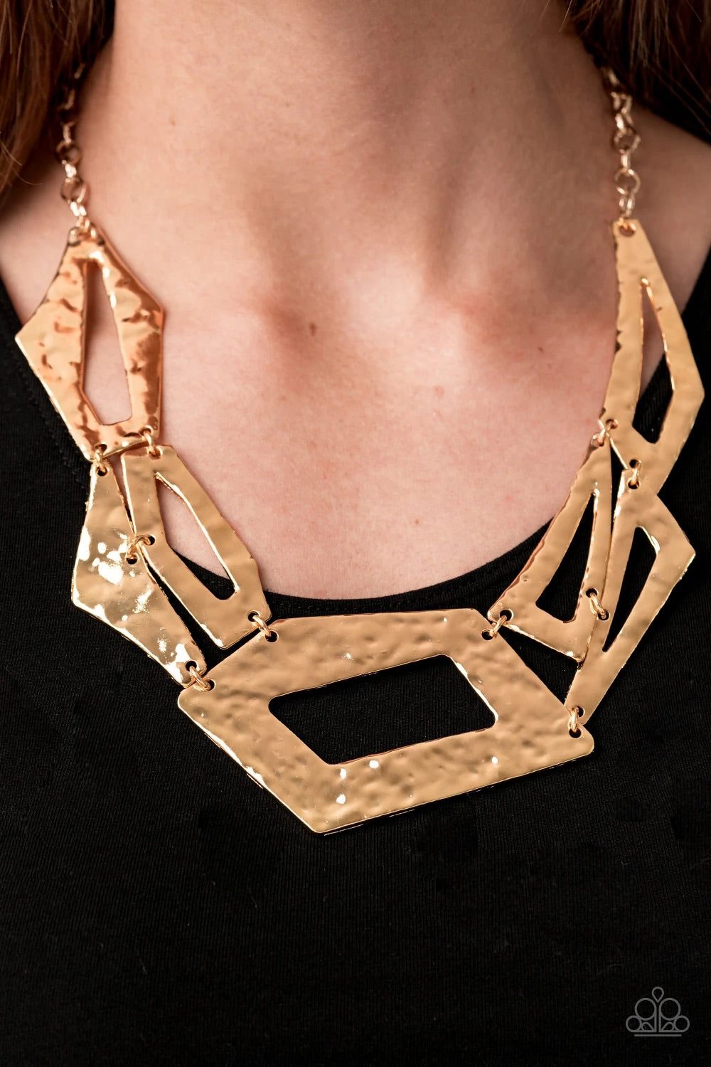 Paparazzi Jewelry Necklace Break The Mold - Gold