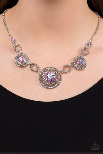 Paparazzi Jewelry Necklace Cosmic Cosmos - Purple