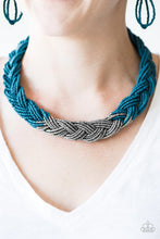 Load image into Gallery viewer, Paparazzi Jewelry Necklace Brazilian Brilliance - Blue