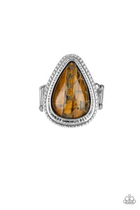 Paparazzi Jewelry Ring Mojave Mist - Brown