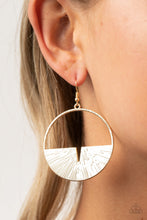 Load image into Gallery viewer, Paparazzi Jewelry Earrings Reimagined Refinement - Gold
