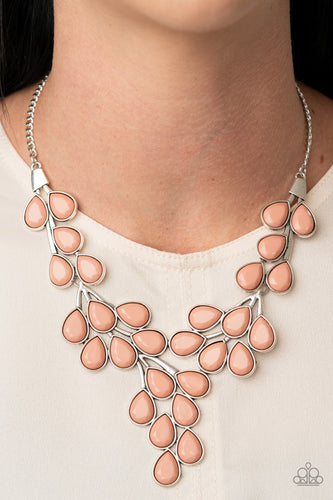 Paparazzi Jewelry Necklace Eden Deity - Pink