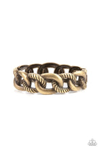 Load image into Gallery viewer, Paparazzi Jewelry Bracelet Bold Move - Brass