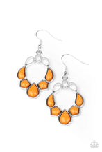 Load image into Gallery viewer, Paparazzi Jewelry Earrings Its Rude to STEER - Orange