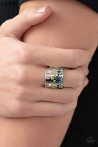 Paparazzi Jewelry Ring Sizzling Sultry - Green