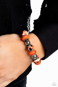 Paparazzi Jewelry Necklace/Bracelet Warped Whimsicality - Orange