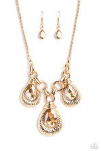 Load image into Gallery viewer, Paparazzi Jewelry Necklace Built Beacon/Crafted Coals - Gold