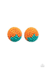 Load image into Gallery viewer, Paparazzi Jewelry Earrings As Happy As Can BEAD - Orange