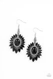 Load image into Gallery viewer, Paparazzi Jewelry Earrings Big Time Twinkle – Black