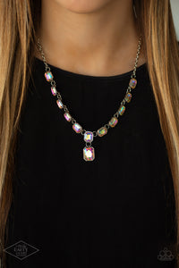 Paparazzi Jewelry Necklace The Right To Remain Sparkly - Multi