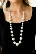 Load image into Gallery viewer, Paparazzi Jewelry Necklace Pearl Prodigy - White