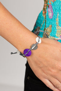 Paparazzi Jewelry Necklace/Bracelet Barefoot Beaches - Purple