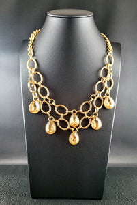 Paparazzi Jewelry Necklace Show Stopping Shimmer Gold