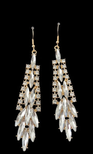 Paparazzi Jewelry Earrings Crown Heiress - Gold