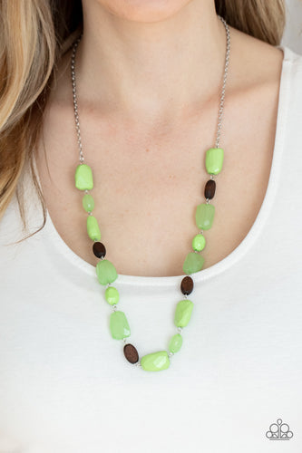Paparazzi Jewelry Necklace Meadow Escape - Green