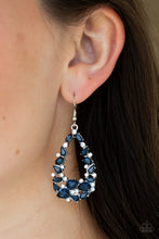 Load image into Gallery viewer, Paparazzi Jewelry Earrings To BEDAZZLE, Or Not To BEDAZZLE - Blue