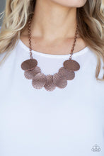 Load image into Gallery viewer, Paparazzi Jewelry Necklace Industrial Wave - Copper