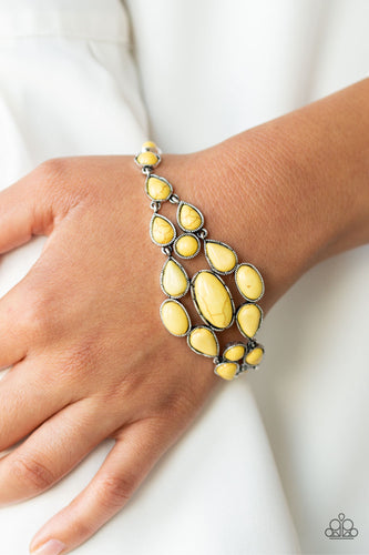 Paparazzi Jewelry Bracelet Blooming Prairies - Yellow